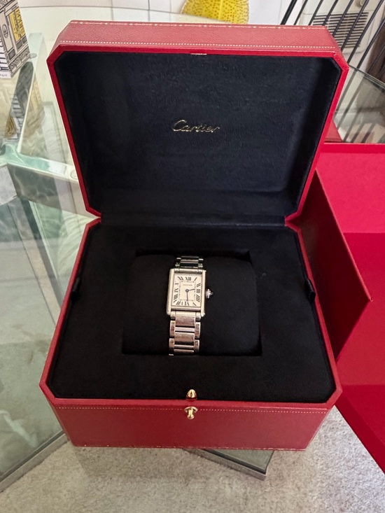 Cartier Accessories - Cartier Women’s Small Steel Tank Must Watch